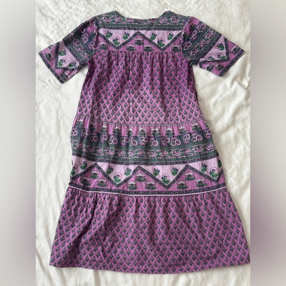 Cotton Dress Floral Fun Print 100% Cotton - Picture 7 of 10